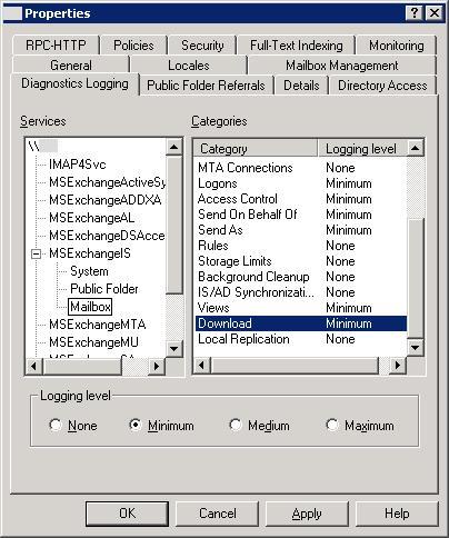 Exchange Settings 2