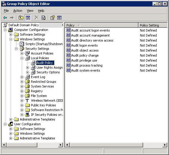 Filesystem Audit